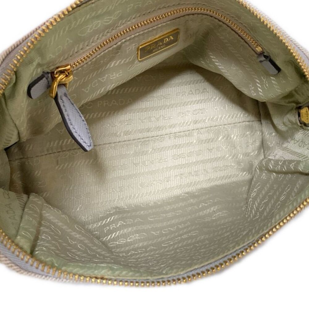 Prada Pouch - Light Gray - image 4